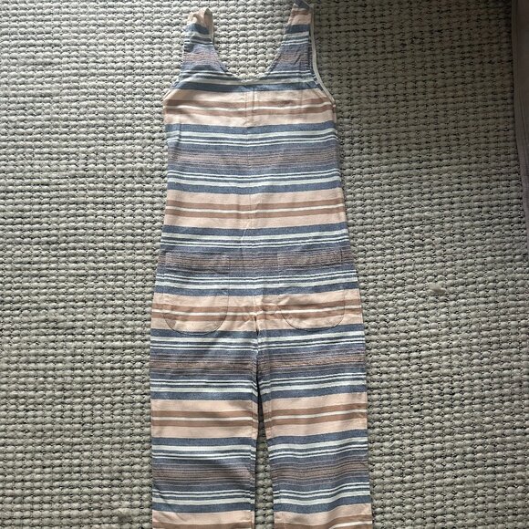 Solid & Striped Jumpsuit - Picture 1 of 6